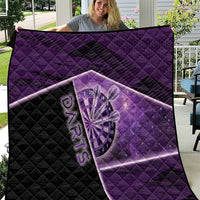 Darts Quilt Galaxy Style Purple - Wonder Print Shop
