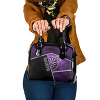 Darts Shoulder Handbag Galaxy Style Purple - Wonder Print Shop