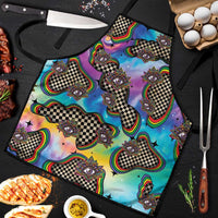 Hippie Apron Psychedelic Third Eye Art - Wonder Print Shop