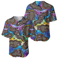 Hippie Baseball Jersey Psychedelic Third Eye Art - Wonder Print Shop