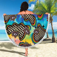 Hippie Beach Blanket Psychedelic Third Eye Art - Wonder Print Shop