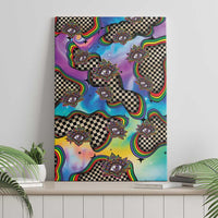 Hippie Canvas Wall Art Psychedelic Third Eye Art - Wonder Print Shop