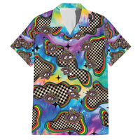 Hippie Hawaiian Shirt Psychedelic Third Eye Art - Wonder Print Shop