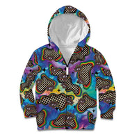 Hippie Kid Hoodie Psychedelic Third Eye Art - Wonder Print Shop