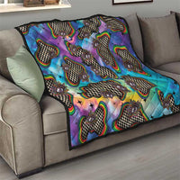 Hippie Quilt Psychedelic Third Eye Art - Wonder Print Shop