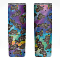 Hippie Skinny Tumbler Psychedelic Third Eye Art - Wonder Print Shop