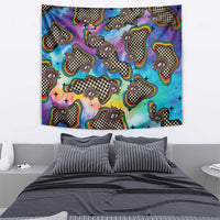 Hippie Tapestry Psychedelic Third Eye Art - Wonder Print Shop