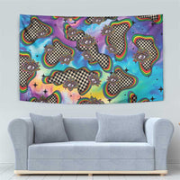 Hippie Tapestry Psychedelic Third Eye Art - Wonder Print Shop