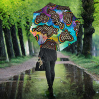 Hippie Umbrella Psychedelic Third Eye Art - Wonder Print Shop