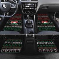 Belarus Christmas Car Mats Flag With Belarusian Patterns - Wonder Print Shop