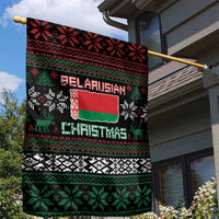 Belarus Christmas Garden Flag Flag With Belarusian Patterns - Wonder Print Shop