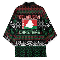 Belarus Christmas Kimono Flag With Belarusian Patterns - Wonder Print Shop