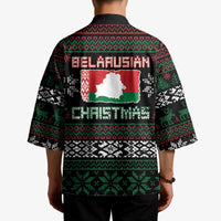 Belarus Christmas Kimono Flag With Belarusian Patterns - Wonder Print Shop