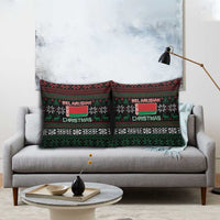 Belarus Christmas Pillow Cover Flag With Belarusian Patterns - Wonder Print Shop