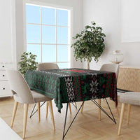 Belarus Christmas Tablecloth Flag With Belarusian Patterns - Wonder Print Shop