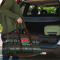 Belarus Christmas Travel Bag Flag With Belarusian Patterns - Wonder Print Shop
