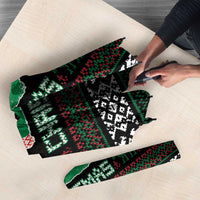Belarus Christmas Umbrella Flag With Belarusian Patterns - Wonder Print Shop