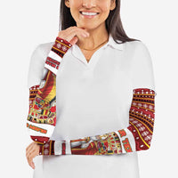 Personalized Belgium Arm Sleeves Saint Nicholas With Patterns Xmas - Wonder Print Shop