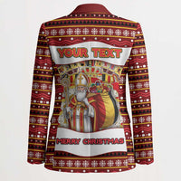 Personalized Belgium Blazer Saint Nicholas With Patterns Xmas - Wonder Print Shop