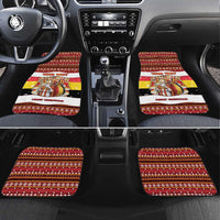Personalized Belgium Car Mats Saint Nicholas With Patterns Xmas - Wonder Print Shop