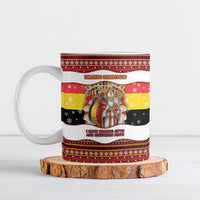Personalized Belgium Ceramic Mug Saint Nicholas With Patterns Xmas - Wonder Print Shop
