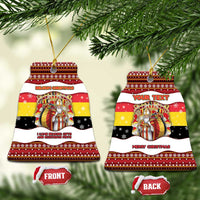 Personalized Belgium Ceramic Ornament Saint Nicholas With Patterns Xmas - Wonder Print Shop