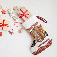 Personalized Belgium Christmas Stocking Saint Nicholas With Patterns Xmas - Wonder Print Shop
