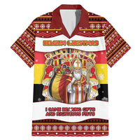 Personalized Belgium Family Matching Mermaid Dress and Hawaiian Shirt Saint Nicholas With Patterns Xmas - Wonder Print Shop