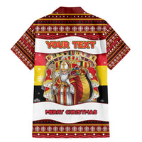 Personalized Belgium Family Matching Mermaid Dress and Hawaiian Shirt Saint Nicholas With Patterns Xmas - Wonder Print Shop