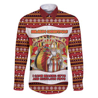 Personalized Belgium Family Matching Puletasi and Hawaiian Shirt Saint Nicholas With Patterns Xmas - Wonder Print Shop