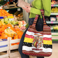 Belgium Grocery Bag Saint Nicholas With Patterns Xmas - Wonder Print Shop