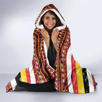 Belgium Hooded Blanket Saint Nicholas With Patterns Xmas - Wonder Print Shop