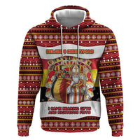 Personalized Belgium Hoodie Saint Nicholas With Patterns Xmas - Wonder Print Shop