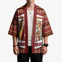 Personalized Belgium Kimono Saint Nicholas With Patterns Xmas - Wonder Print Shop