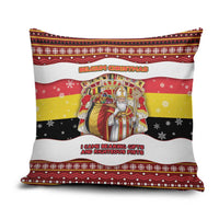 Belgium Pillow Cover Saint Nicholas With Patterns Xmas - Wonder Print Shop