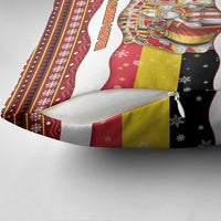 Belgium Pillow Cover Saint Nicholas With Patterns Xmas - Wonder Print Shop
