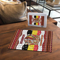 Belgium Puzzle Saint Nicholas With Patterns Xmas - Wonder Print Shop