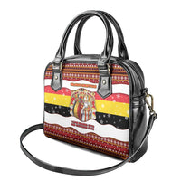 Belgium Shoulder Handbag Saint Nicholas With Patterns Xmas - Wonder Print Shop