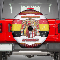 Belgium Spare Tire Cover Saint Nicholas With Patterns Xmas - Wonder Print Shop