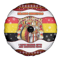 Belgium Spare Tire Cover Saint Nicholas With Patterns Xmas - Wonder Print Shop