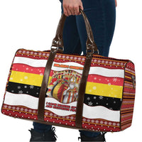 Belgium Travel Bag Saint Nicholas With Patterns Xmas - Wonder Print Shop