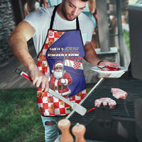 Croatia Christmas Apron Santas Favorite Croatian - Wonder Print Shop