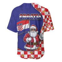Croatia Christmas Baseball Jersey Santas Favorite Croatian - Wonder Print Shop