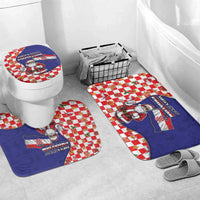 Croatia Christmas Bathroom Set Santas Favorite Croatian - Wonder Print Shop