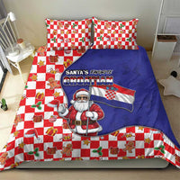 Croatia Christmas Bedding Set Santas Favorite Croatian - Wonder Print Shop
