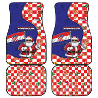 Croatia Christmas Car Mats Santas Favorite Croatian - Wonder Print Shop