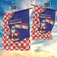 Croatia Christmas Garden Flag Santas Favorite Croatian - Wonder Print Shop