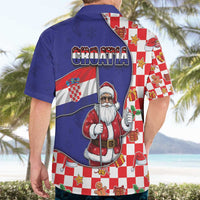 Croatia Christmas Hawaiian Shirt Santas Favorite Croatian - Wonder Print Shop