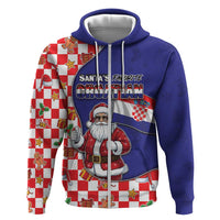 Croatia Christmas Hoodie Santas Favorite Croatian - Wonder Print Shop