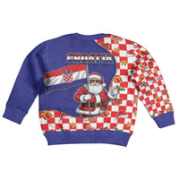 Croatia Christmas Kid Ugly Christmas Sweater Santas Favorite Croatian - Wonder Print Shop